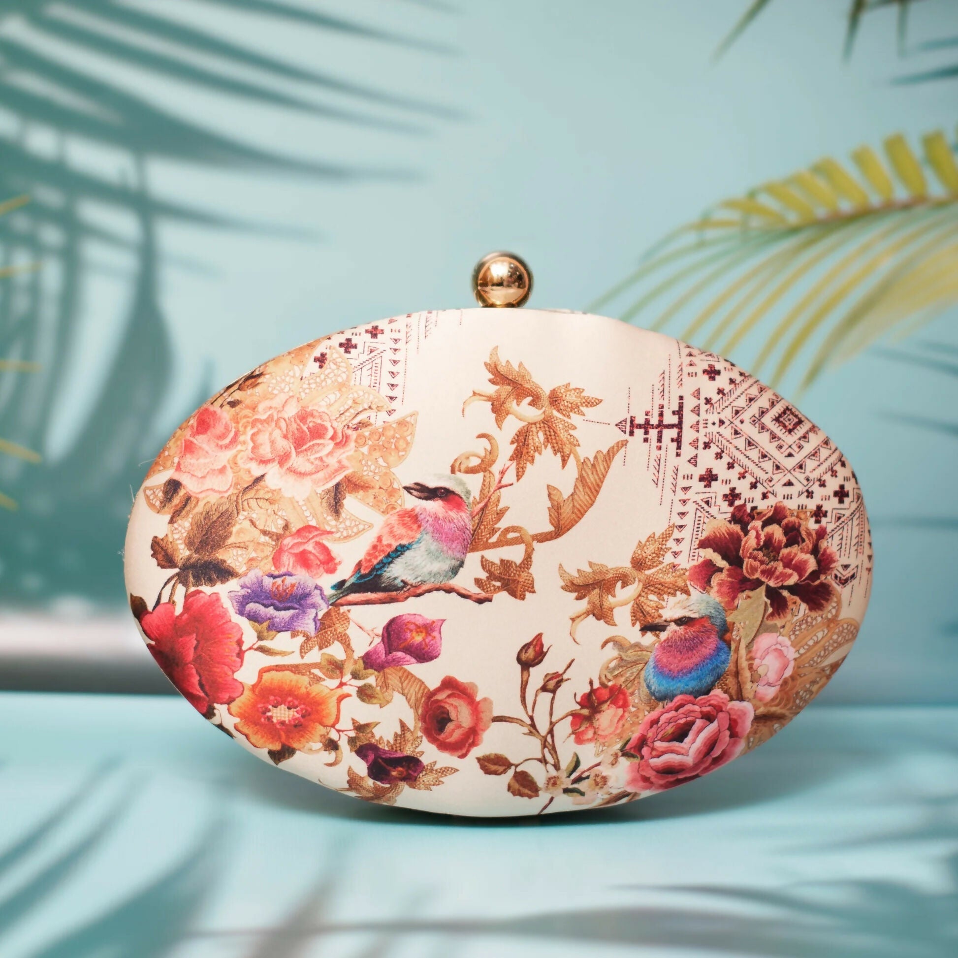 Joban Fashion Printed Mdf Clutch - Multicolor | Grocsy