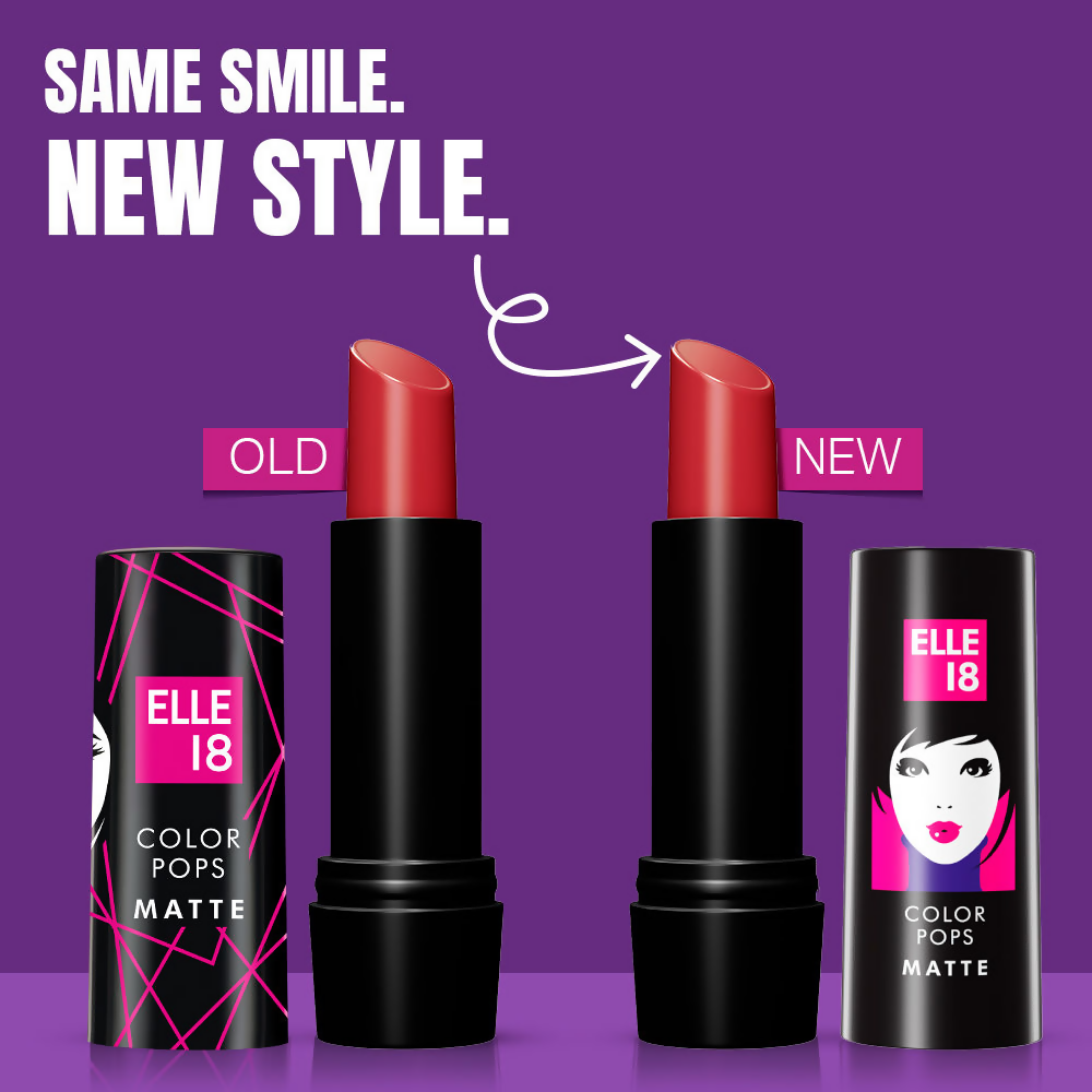 Elle 18 Color Pop Matte Lip Color - R34 Selfie Red | Grocsy