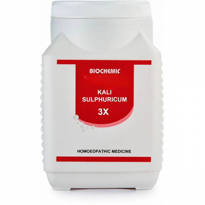 Bakson's Homeopathy Kali Sulphuricum Biochemic Tablets | Grocsy