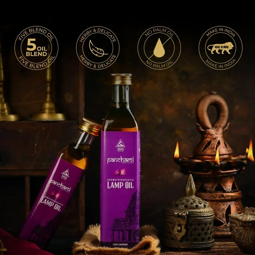 Panchami Sacred Fragrances - Lavender Lamp Oil | Grocsy