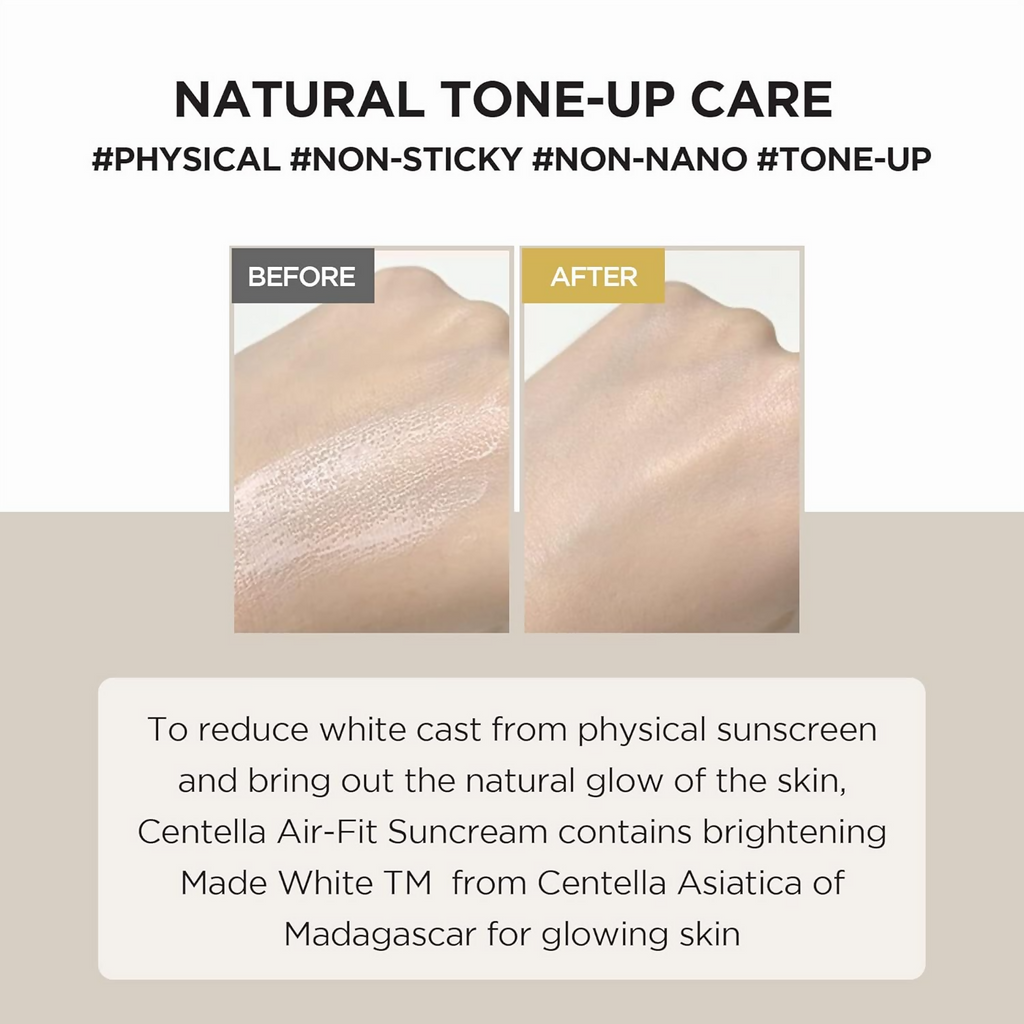 SKIN1004 Madagascar Centella Air-Fit All Skin Type Suncream Plus, Spf50+ Pa++++ | Grocsy