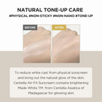 SKIN1004 Madagascar Centella Air-Fit All Skin Type Suncream Plus, Spf50+ Pa++++ | Grocsy