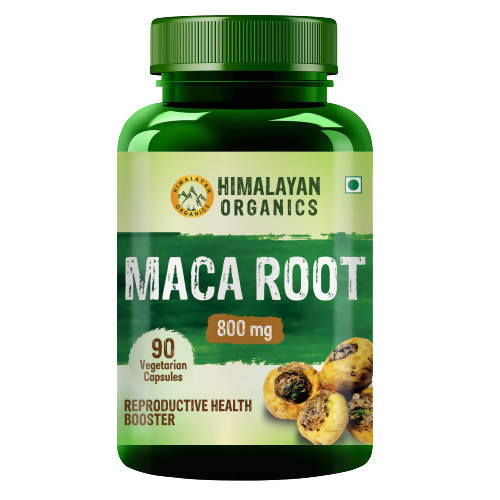 Himalayan Organics Maca Root 800 mg Vegetarian Capsules | Grocsy