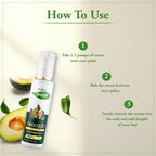 VI-JOHN Prakritik Avocado Hair serum Prevents dryness & Adds shine, 100% Natural Bio-Actives | Grocsy