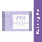 Nykaa Naturals Lavender & Basil Soothing Bathing Soap | Grocsy