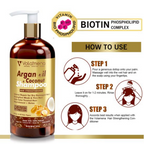 Volamena Argan Oil Hair Strengthening Shampoo | Grocsy