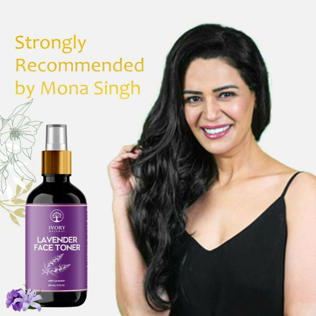 Ivory Natural Lavender Facial Toner For Acne, Even Skin Tone | Grocsy
