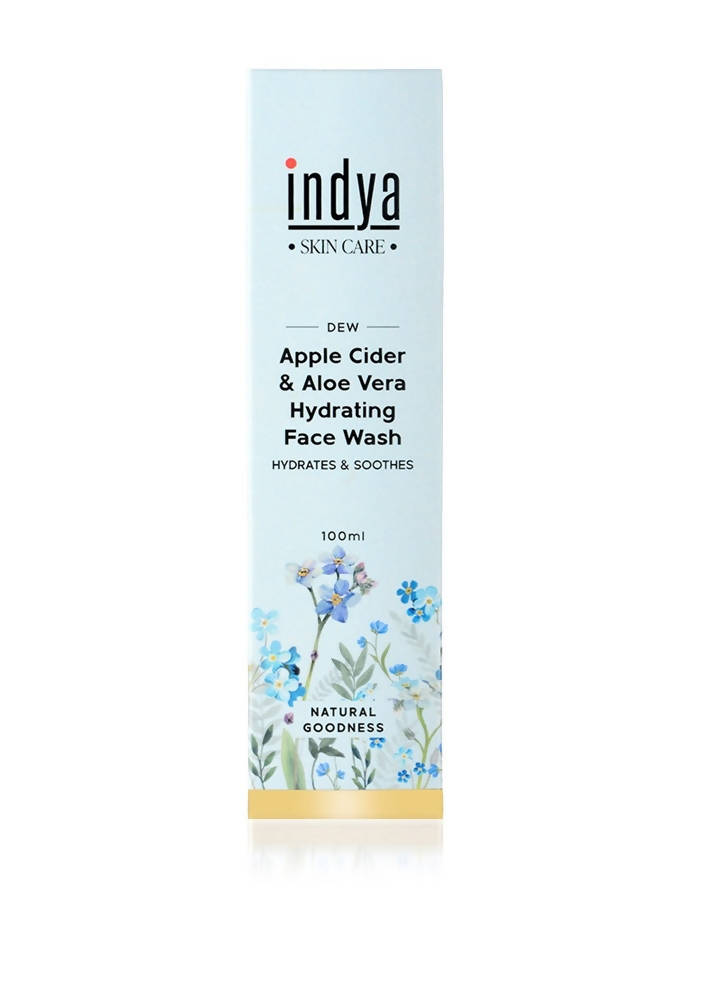 Indya Apple Cider & Aloe Vera Hydrating Face Wash | Grocsy