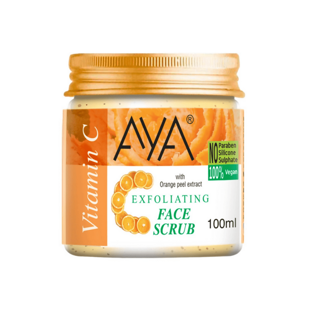 AYA Vitamin C Exfoliating Face Scrub | Grocsy