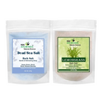 VedicAyurveda Dead Sea Salt and Lemongrass Bath Salt | Grocsy