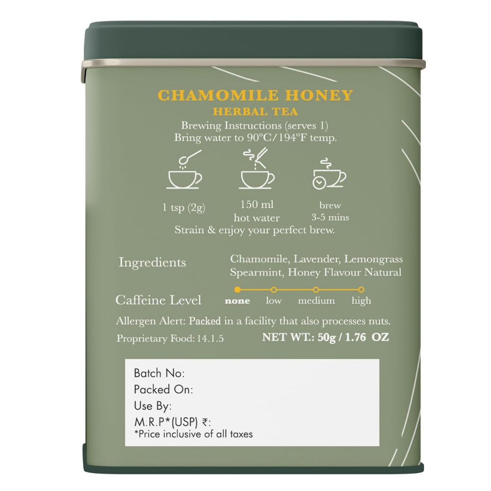 Luxmi Estates Chamomile Honey Herbal Infusion | Grocsy