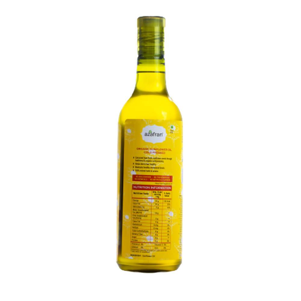 Azafran Organic Sunflower Oil (Cold Pressed) | Grocsy