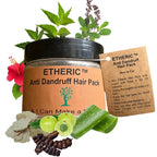 Etheric Anti-Dandruff Herbal Hair Pack – Hair Fall Control & Scalp Care | Grocsy