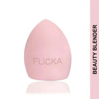 FLiCKA Beauty Blender with Case Pink (Makeup Sponge) | Grocsy
