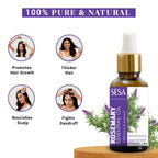 Sesa Ayurvedic Rosemary Essential Oil For Hair Growth | Grocsy