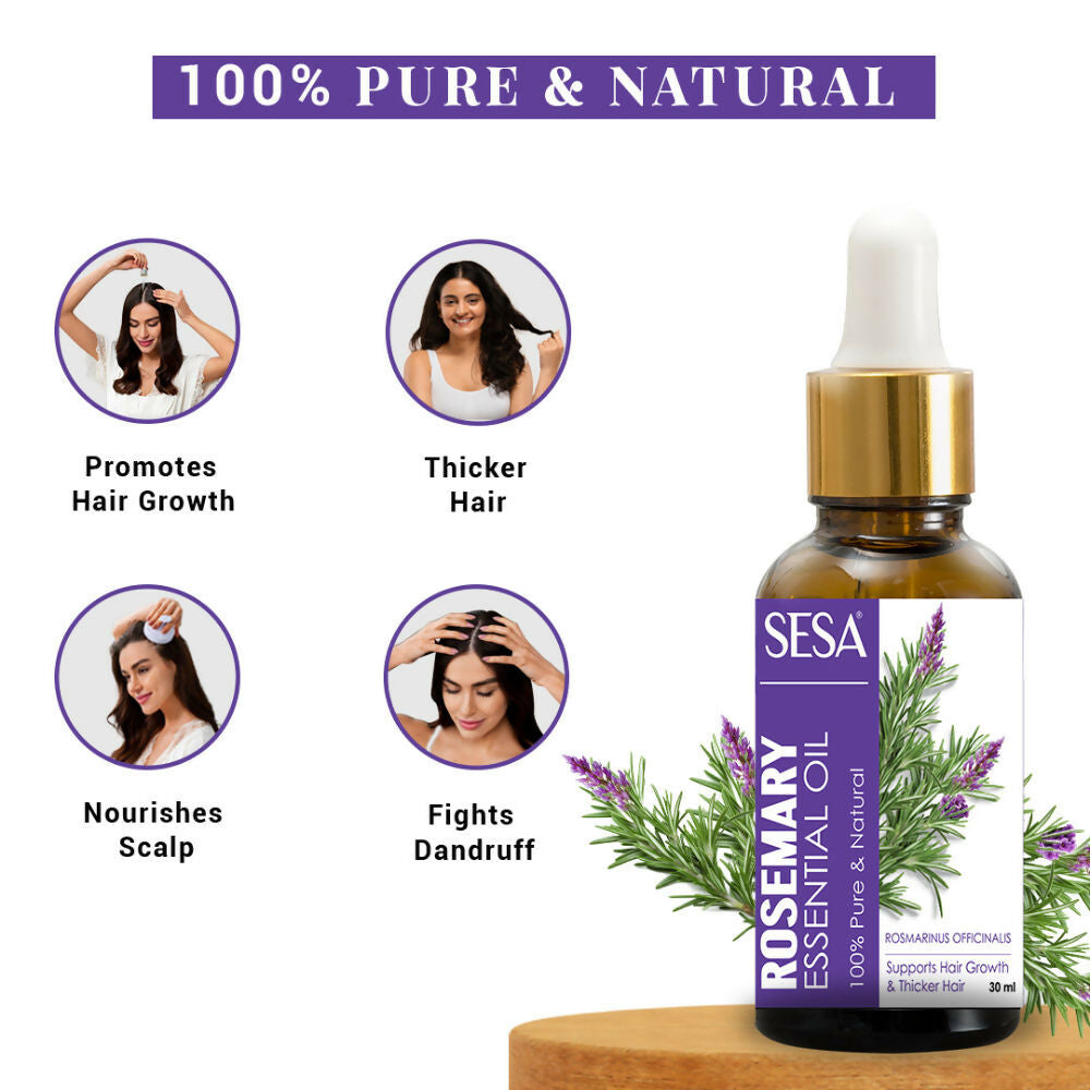 Sesa Ayurvedic Rosemary Essential Oil For Hair Growth | Grocsy