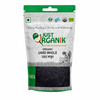 Just Organik Urad Whole (Black Dal) | Grocsy