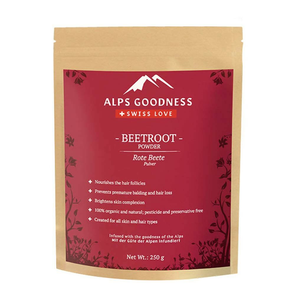 Alps Goodness Beetroot Powder For Hair Mask & Face Mask | Grocsy