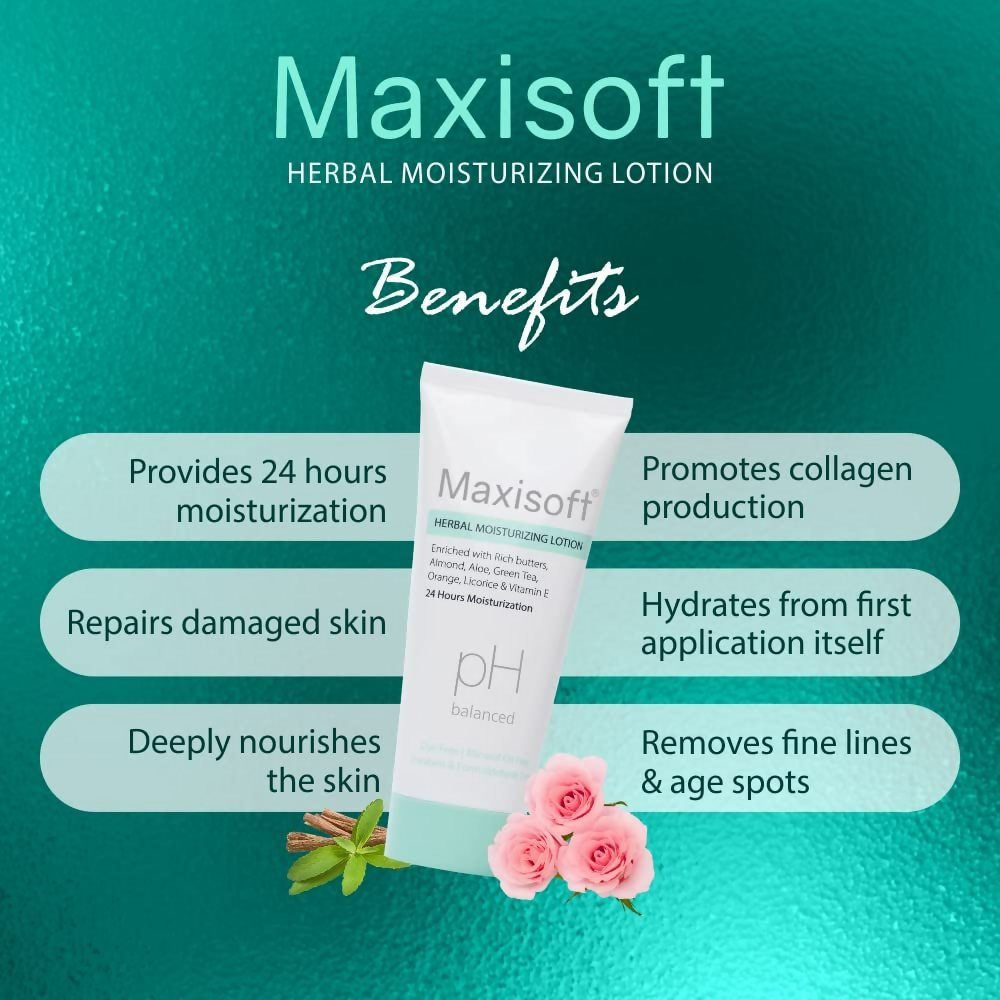 Maxisoft Herbal Moisturizing Lotion | Grocsy