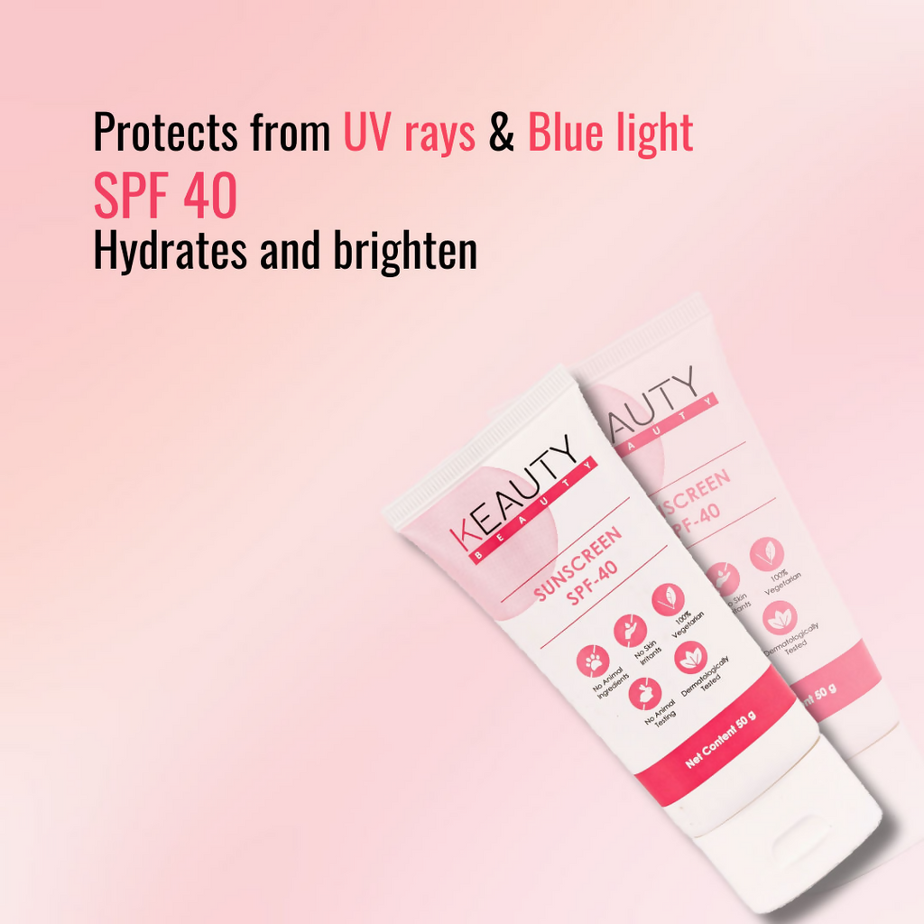 Keauty Beauty Sunscreen SPF - 40 | Grocsy