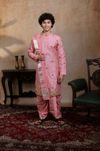 Kanjivaram Pattu Pink Srinivasa Kanjivaram By Hilo Design | Grocsy