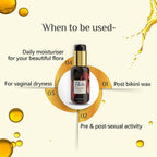 Floren Reusable Menstrual Cup with Intimate Oil for Women | Grocsy