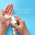 Dermdoc 1% Niacinamide & 0.5% Vitamin C Gentle Foaming Face Wash | Grocsy