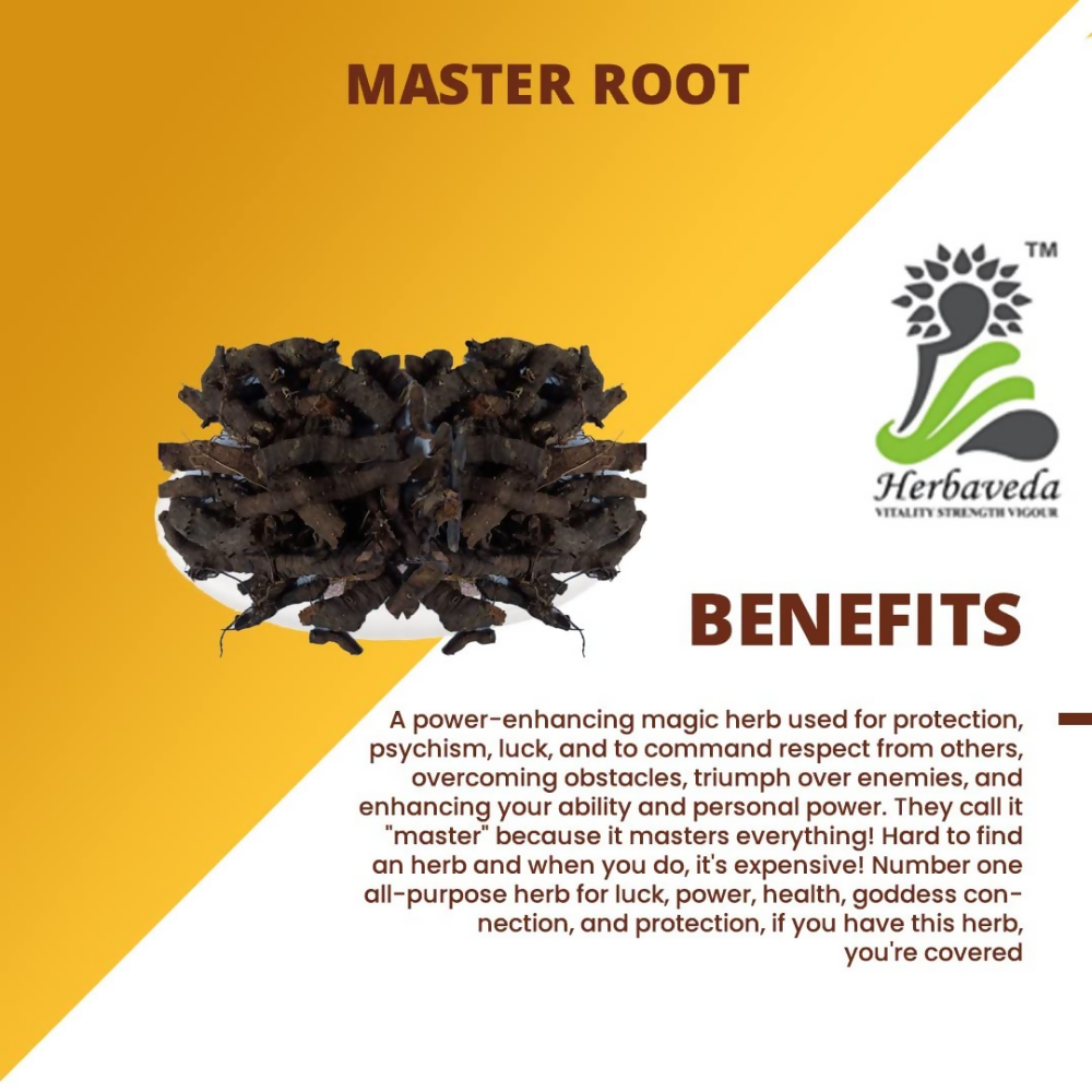Herbaveda - Master Root for Luck & Power | Grocsy