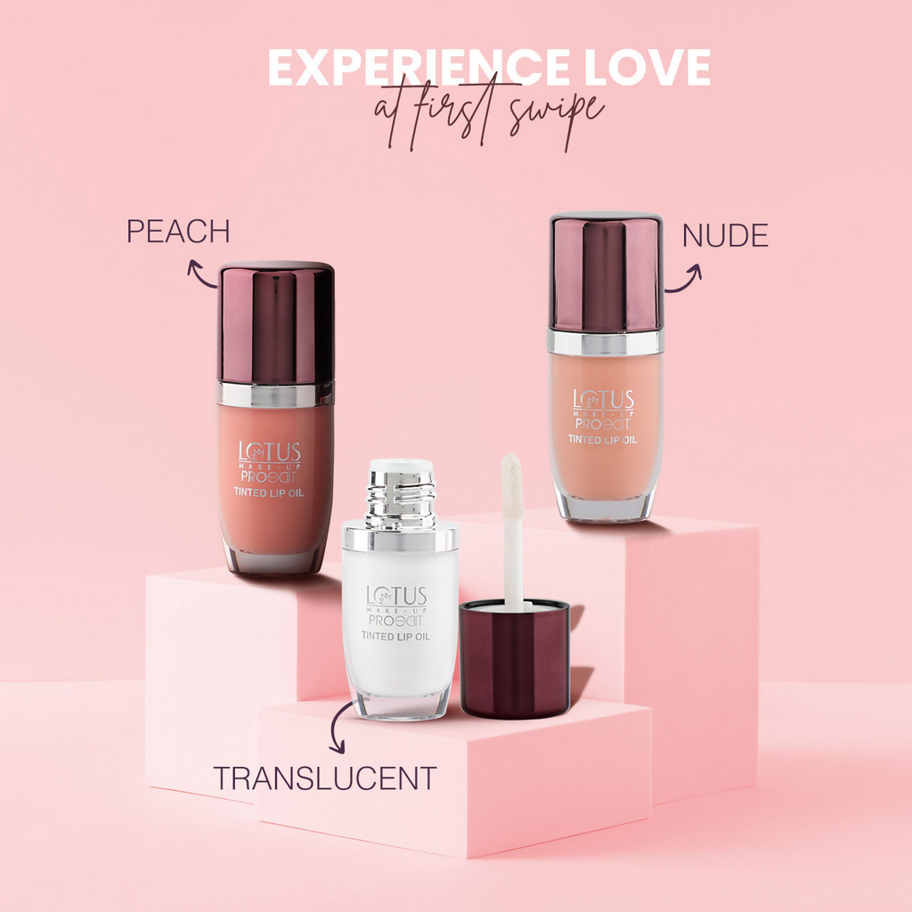 Lotus Make Up Proedit Tinted Lip Oils - Nude | Grocsy