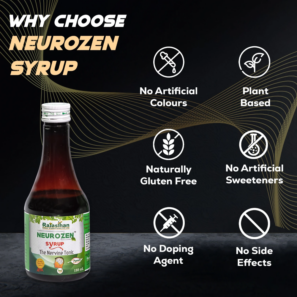 Rajasthan Herbals Neurozen Syrup | Grocsy