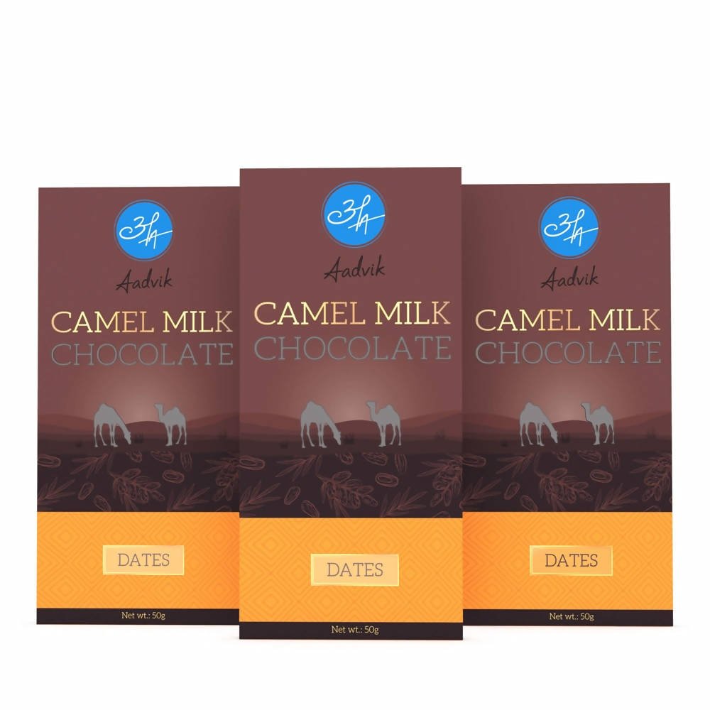 Aadvik Camel Milk Chocolate With Dates | Grocsy