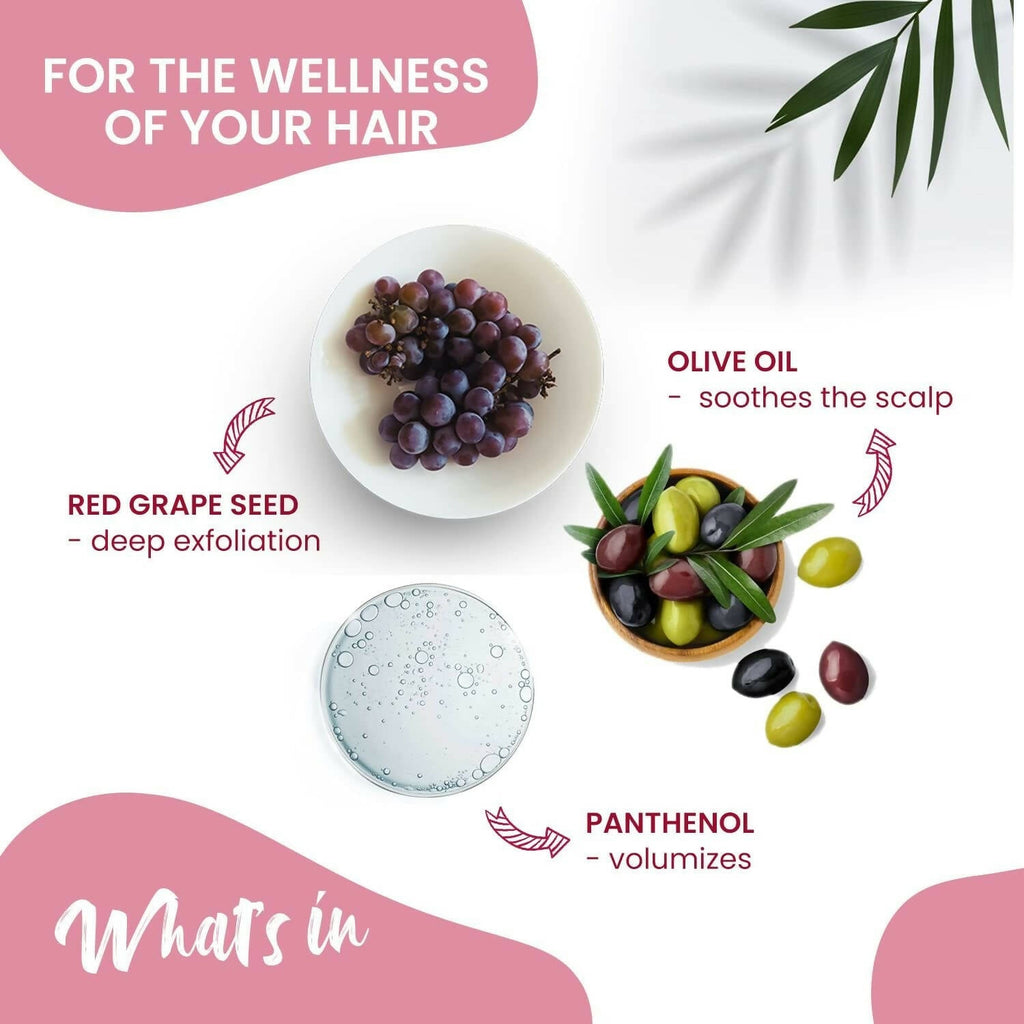 NutriGlow NATURAL'S Advanced Pro Formula Wine Hair Spa | Grocsy