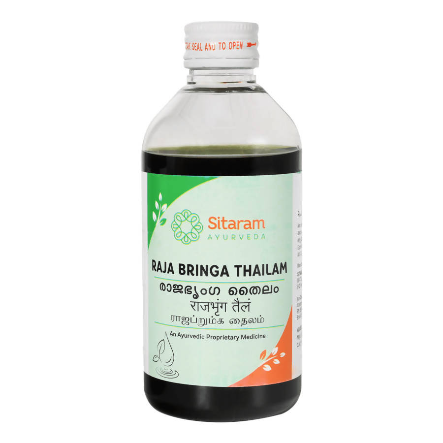 Sitaram Ayurveda Raja Bringa Thailam | Grocsy
