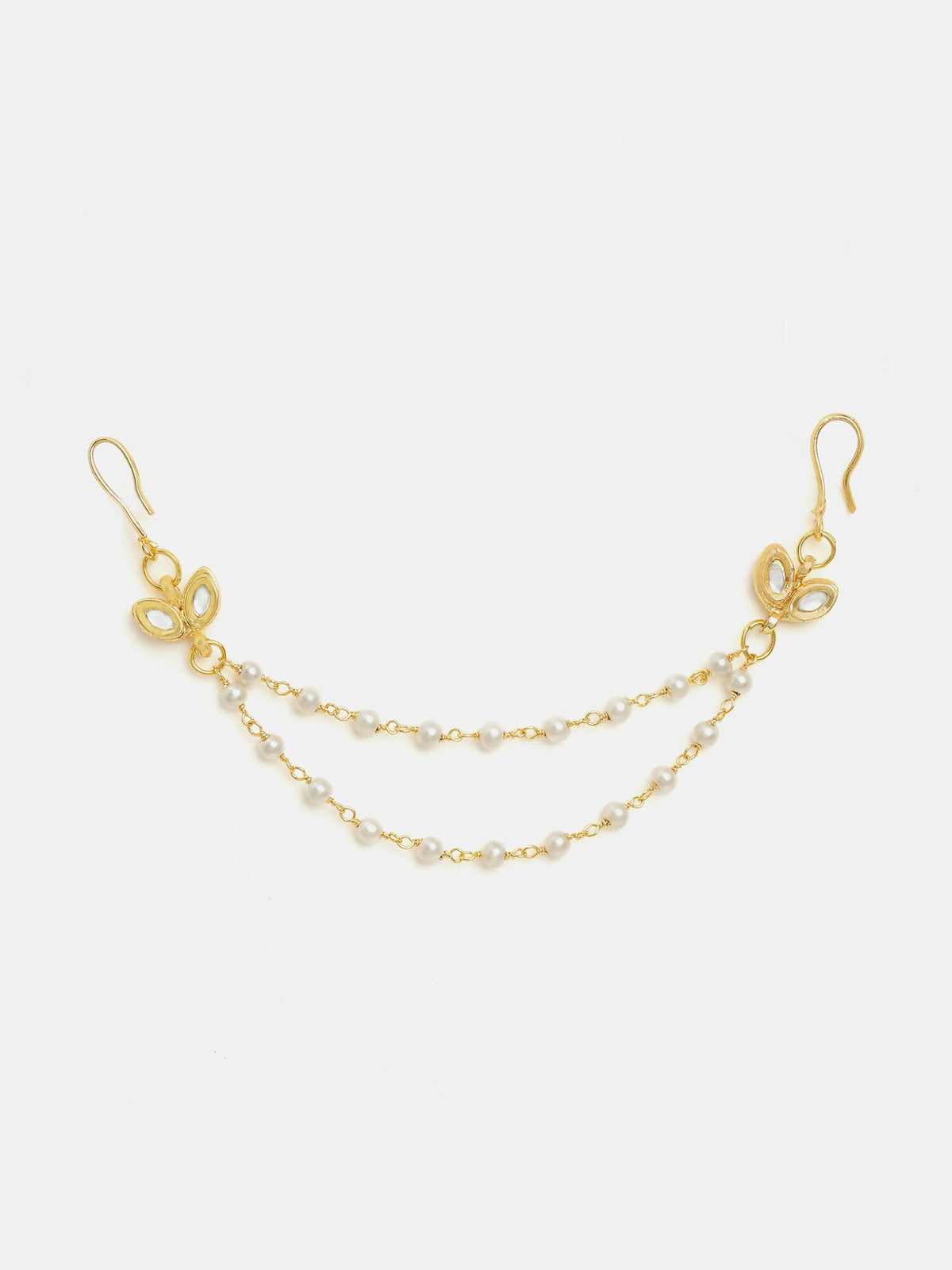 Ruby Raang Pearl Hair Jewellery | Grocsy