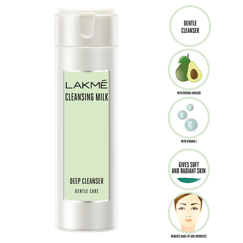 Lakme Gentle & Soft Deep Pore Cleanser With Avocado Soft And Glowing Skin | Grocsy