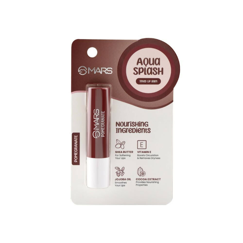 MARS Cosmetics Aqua Splash Tinted Lip Balm - 02 Pomegranate | Grocsy