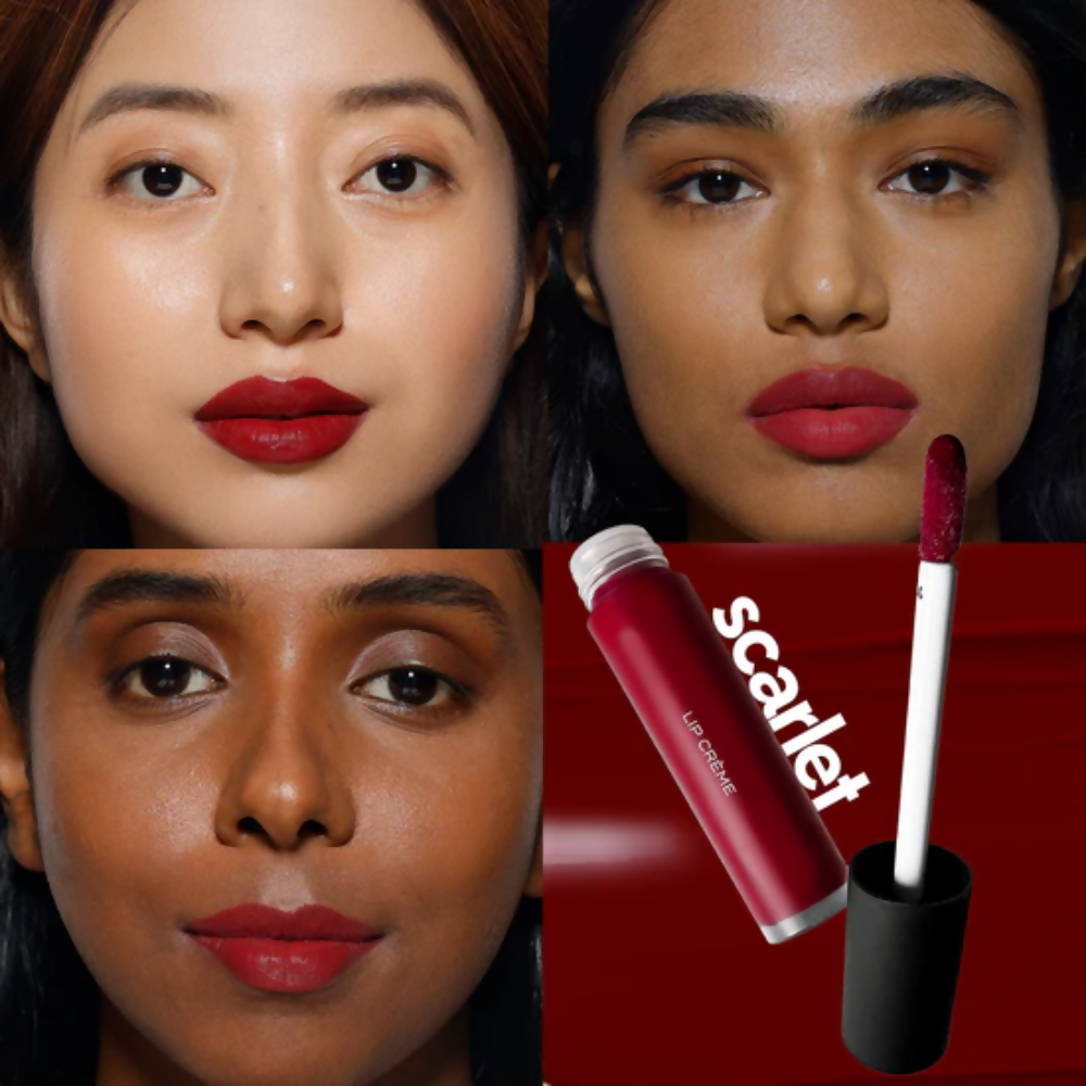 Ruby's Organics Lip Crème - Scarlet | Grocsy