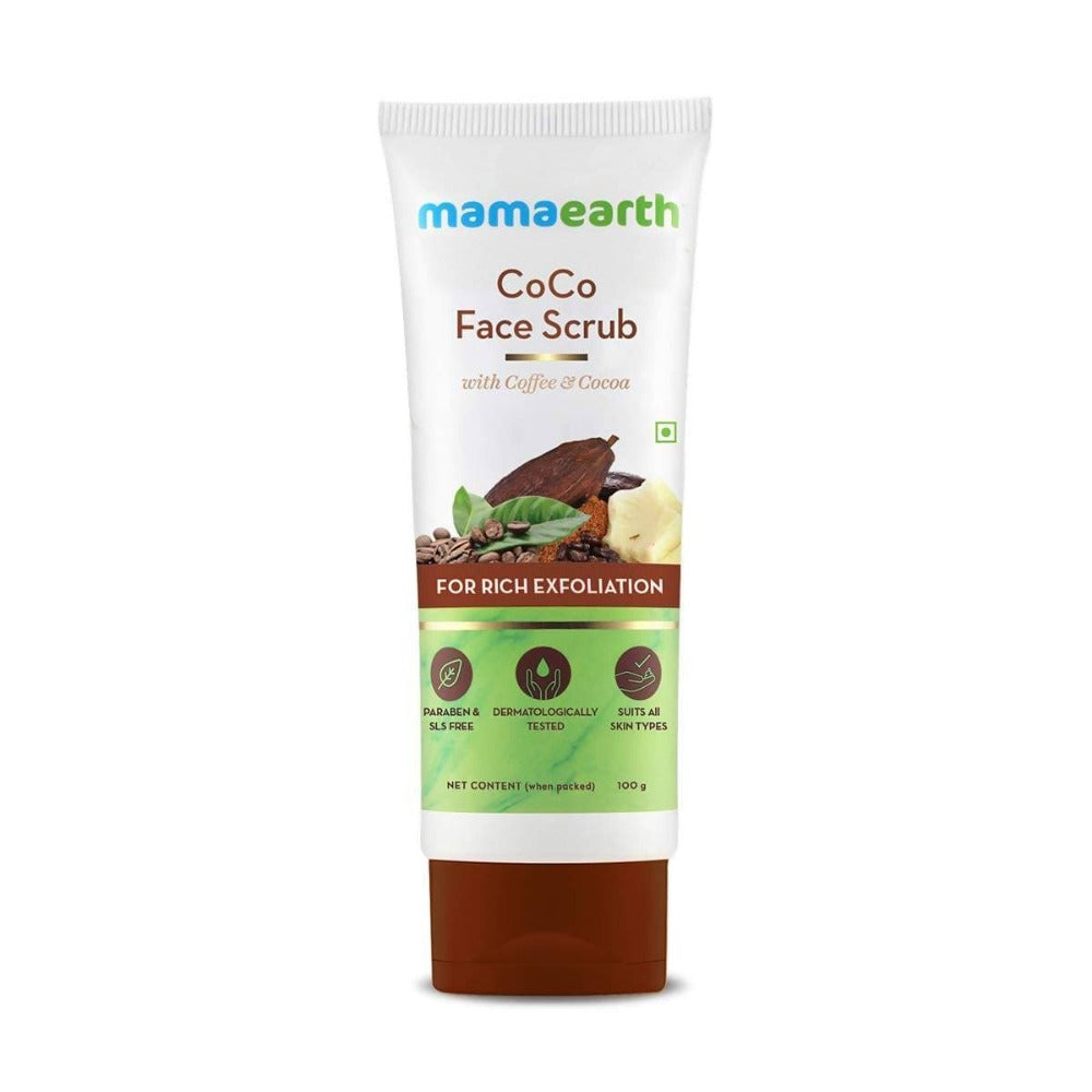 Mamaearth CoCo Face Scrub | Grocsy