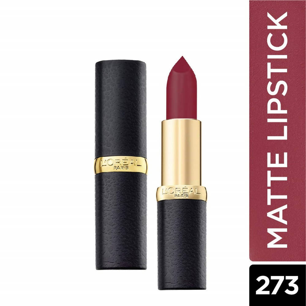 L'Oreal Paris Color Riche Moist Matte Lipstick - 273 Plum Melody | Grocsy
