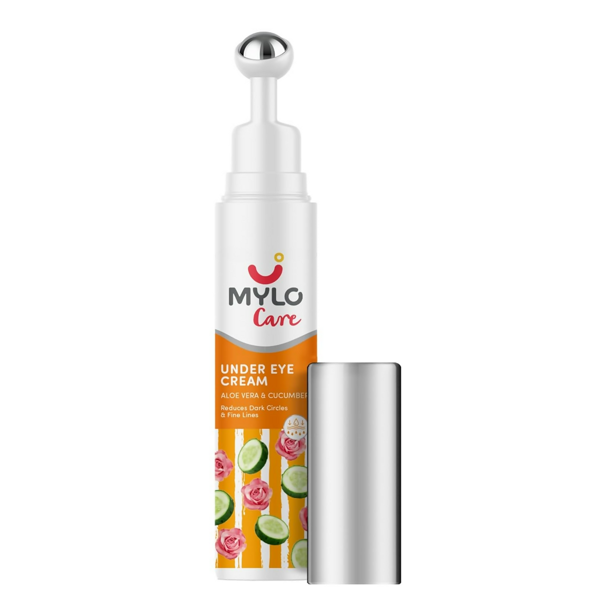 Mylo Care Under Eye Cream with Under Eye Roll-on | Grocsy