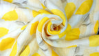 Kindermum Organic Cotton Muslin Swaddle Blanket 100 Cm X 100 Cm - Set Of 2 - Pista And Lemon | Grocsy