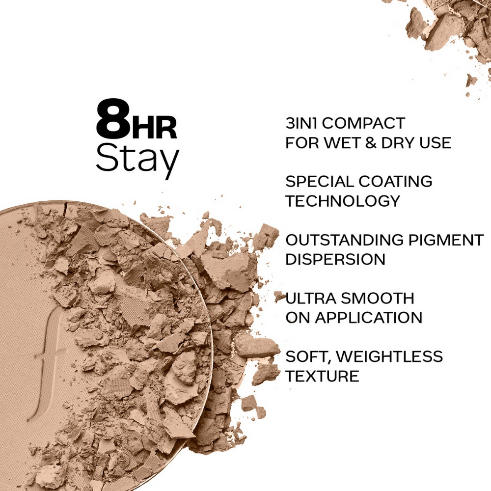 Faces Canada 3 in 1 HD Matte Compact - Total Beige 03 | Grocsy