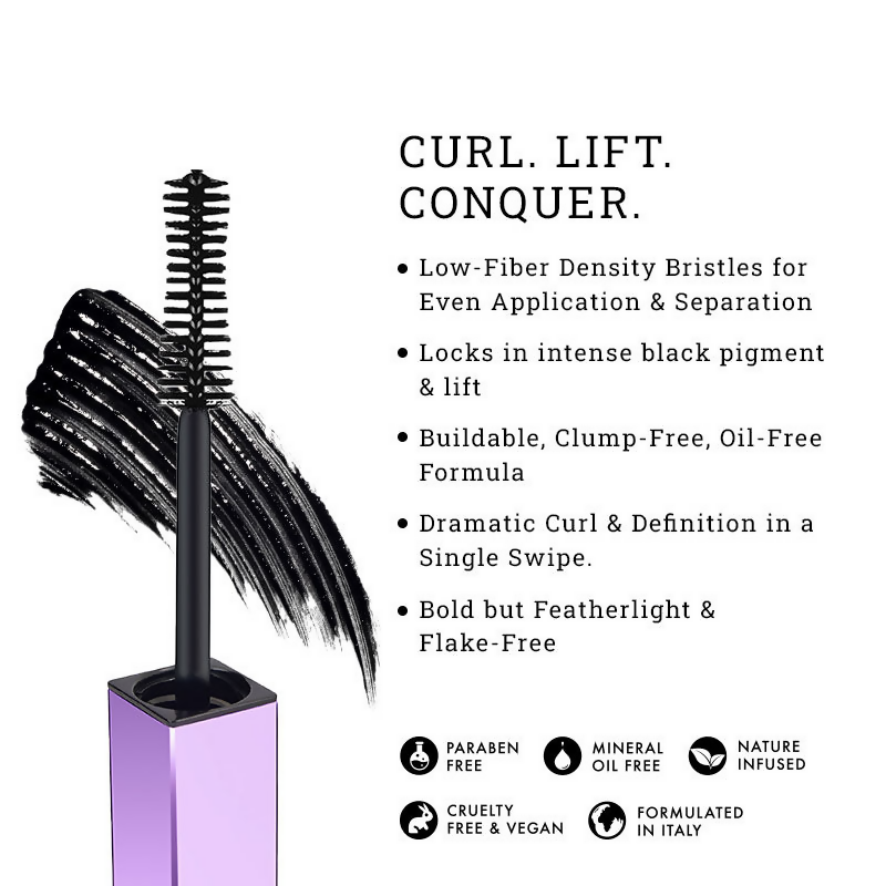LOVETC Curl, Conquer, Etc Hypercurl Volumising Mascara - Got Your Black | Grocsy