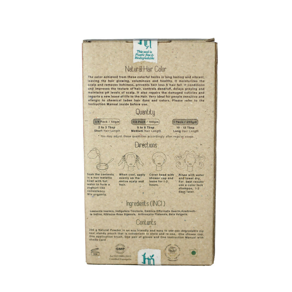 Herbal Me Burgundy Natural Hair Color | Grocsy