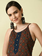 Myshka Women's Multi Straight Printed Kurta | Grocsy