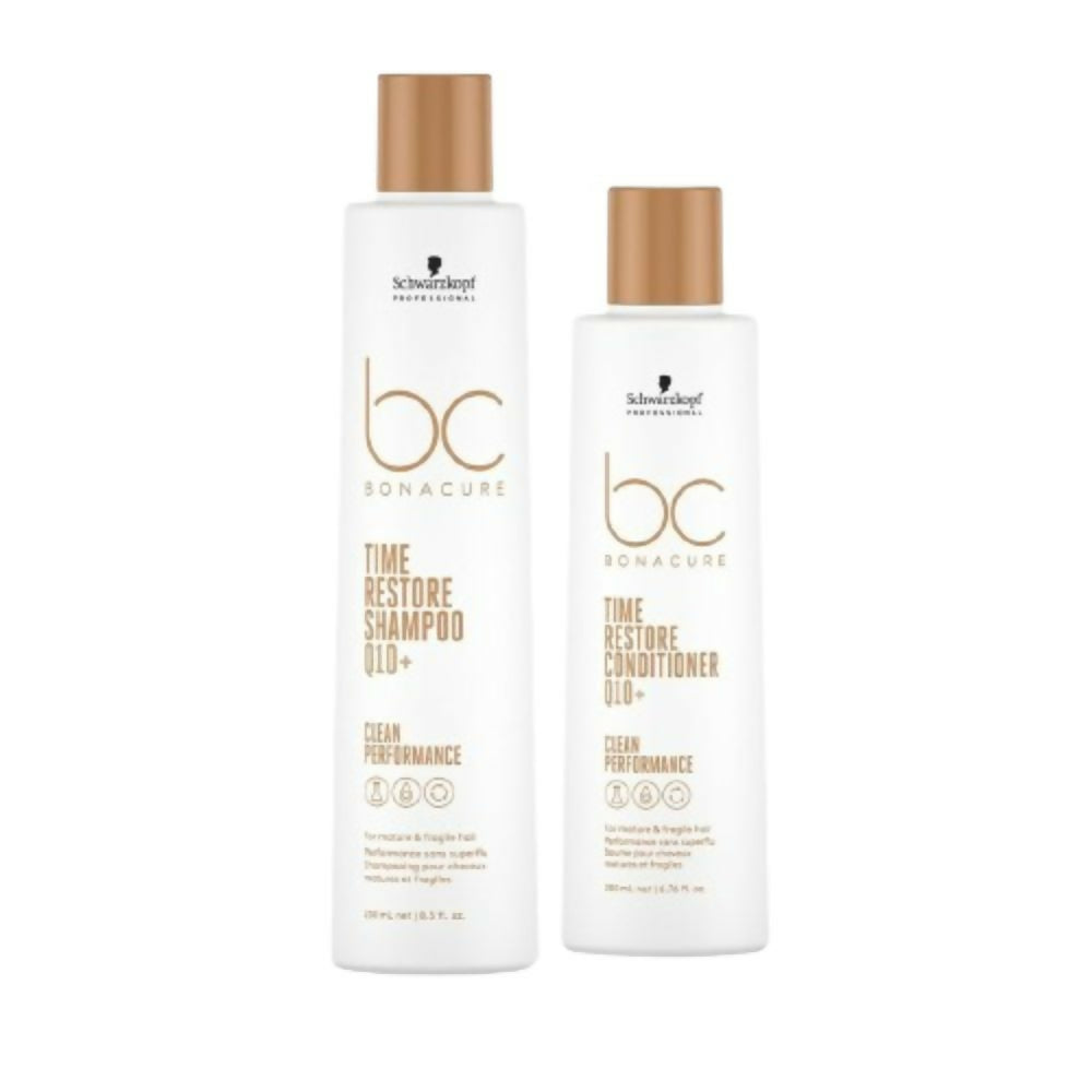 Schwarzkopf Professional Bonacure Q10 Time Restore Combo | Grocsy