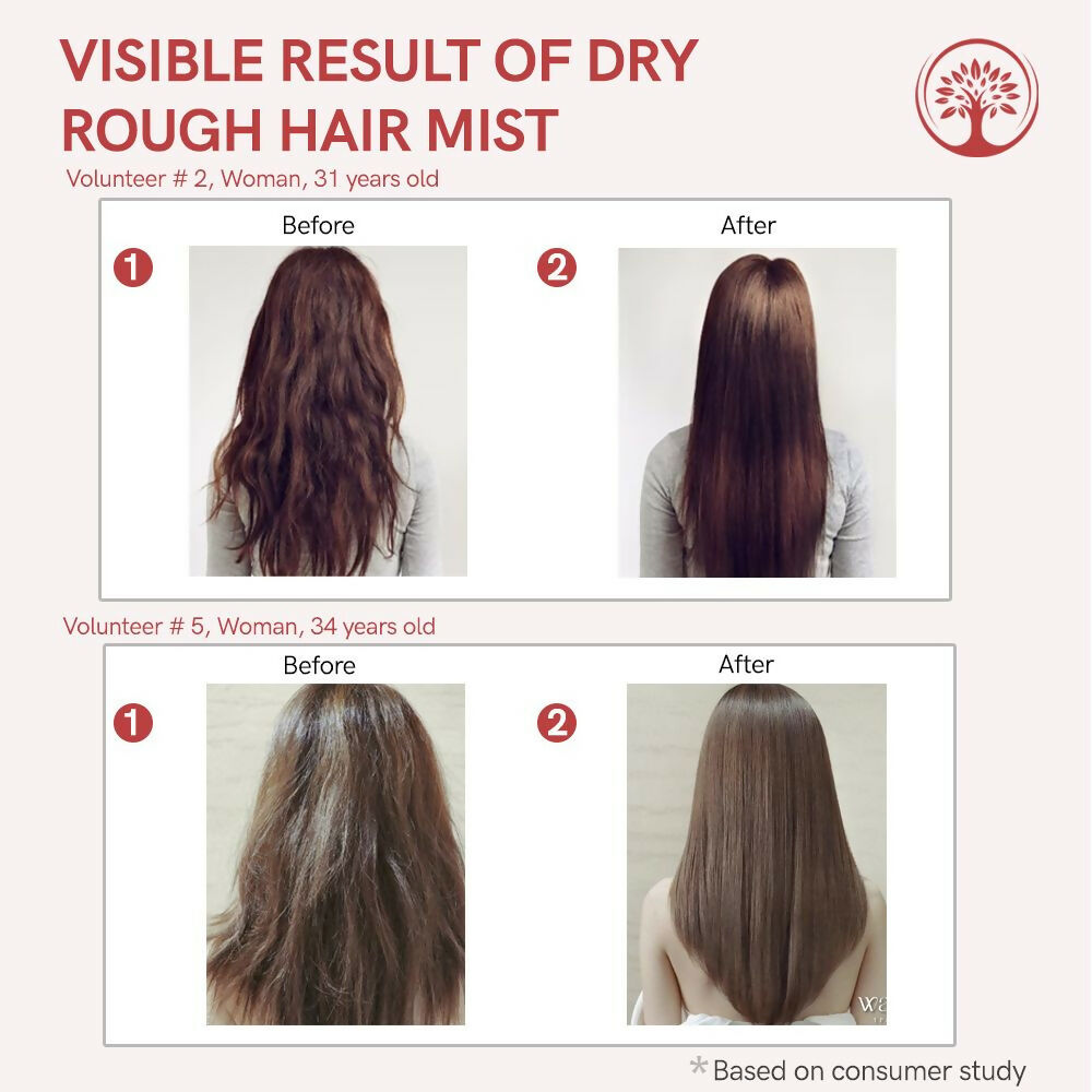 Ivory Natural Dry Rough Hair Mist - Reenergize, Moisturize, And Glow - Immediate Hydration For Dry Hair | Grocsy