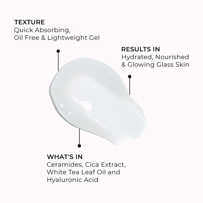 Praush Beauty RE: Hydrate Barrier Repair & Calming Gel Moisturiser | Grocsy