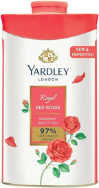 Yardley London Royal Red Rose Talc Powder For Women | Grocsy