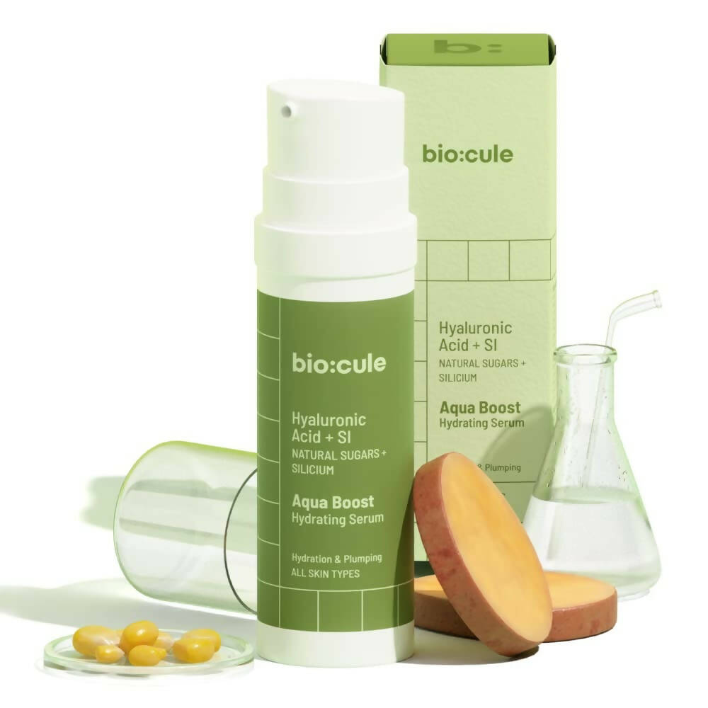 Biocule Aqua Boost Hydrating Face Serum | Grocsy